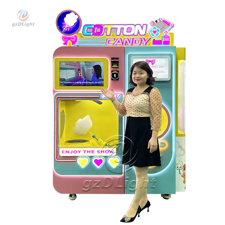 cartoon candy machine