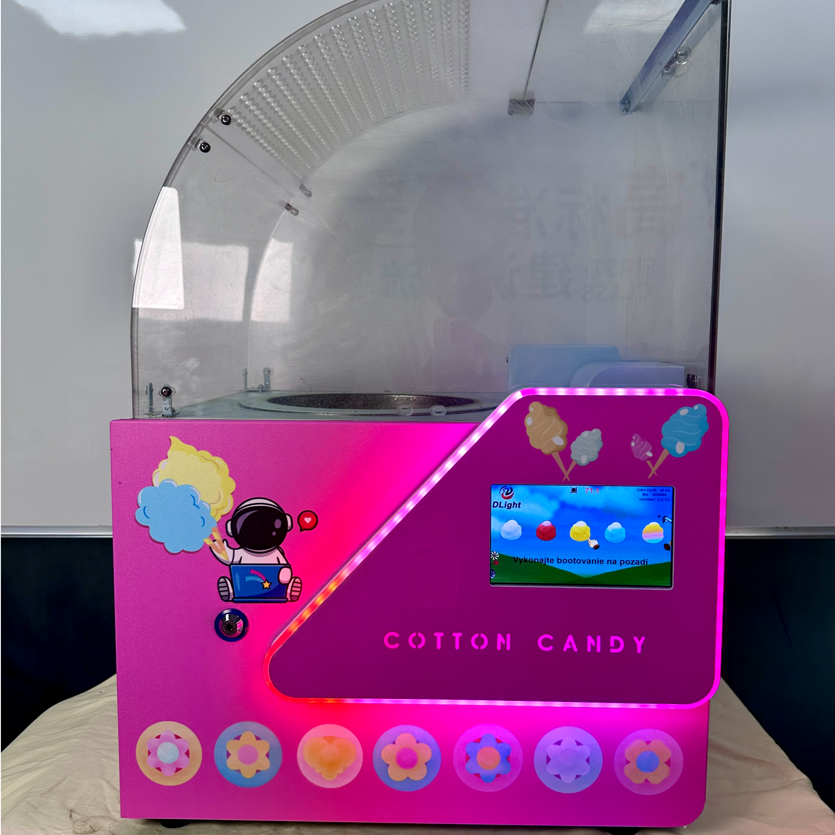 Cotton candy maker machine electric commercial party carnival sugar vintage gift