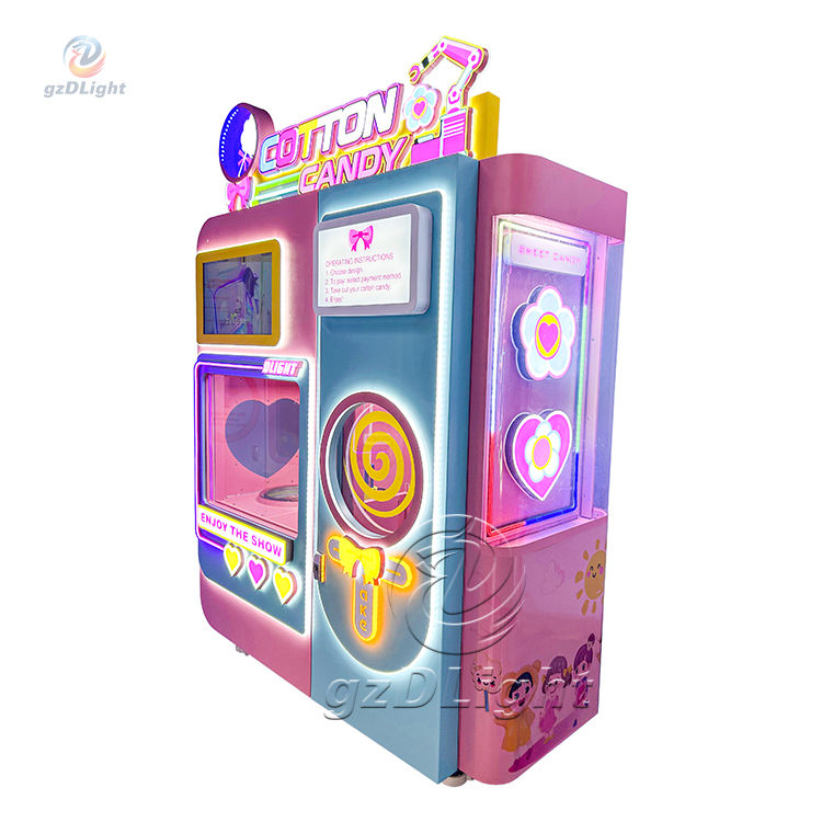 New Model Cotton Candy Vending Machine